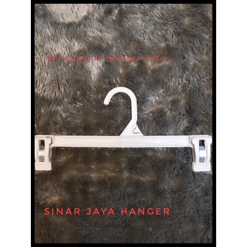 Harga perlusin hanger jepit 20 cm, 25 cm, dan 30 cm