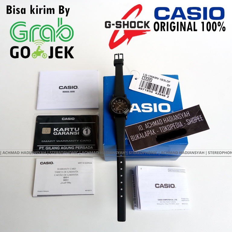 NEW Jam CASIO Women ORIGINAL LQ-139AMV-1B3LDF - CASIO LQ139AMV-1B3LDF - CASIO LQ139AMV1B3LDF