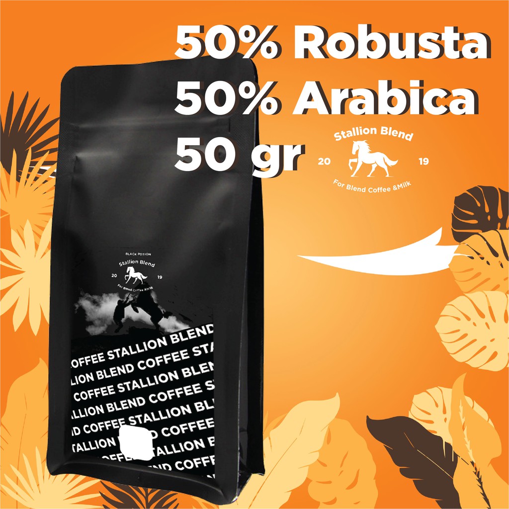 

Biji Kopi Blend 50% ARABICA 50% ROBUSTA Kopi Susu 50 gr ( sample )
