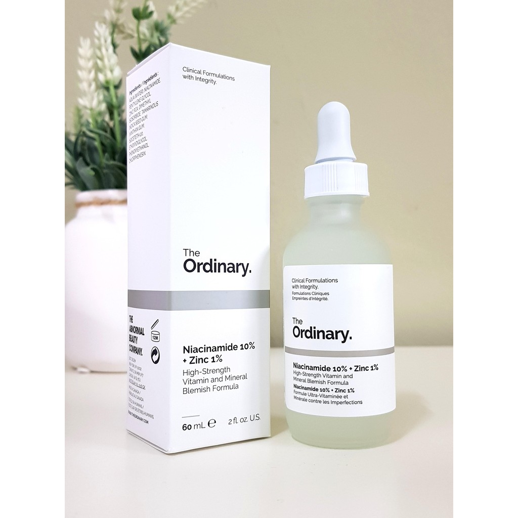 Ordinary Niacinamide 10%+Zinc 1% 30ml ( JAMIN 100% ORI )