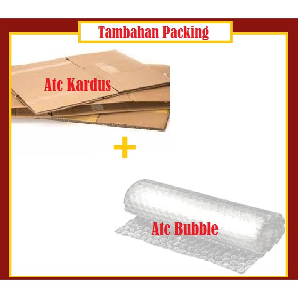 

Atc Bubble Wrap / Kardus Tambahan Untuk Packing