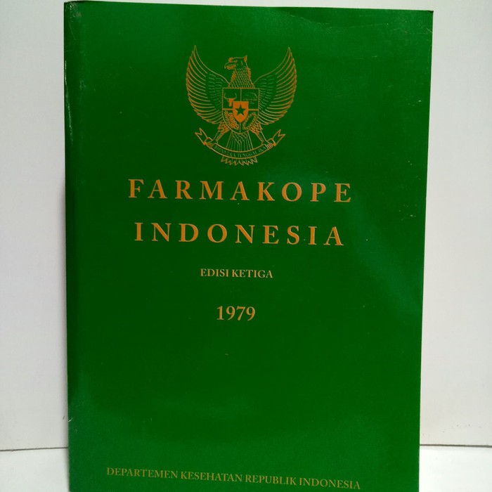 BUKU FARMAKOPE INDONESIA EDISI 3 TAHUN 1979