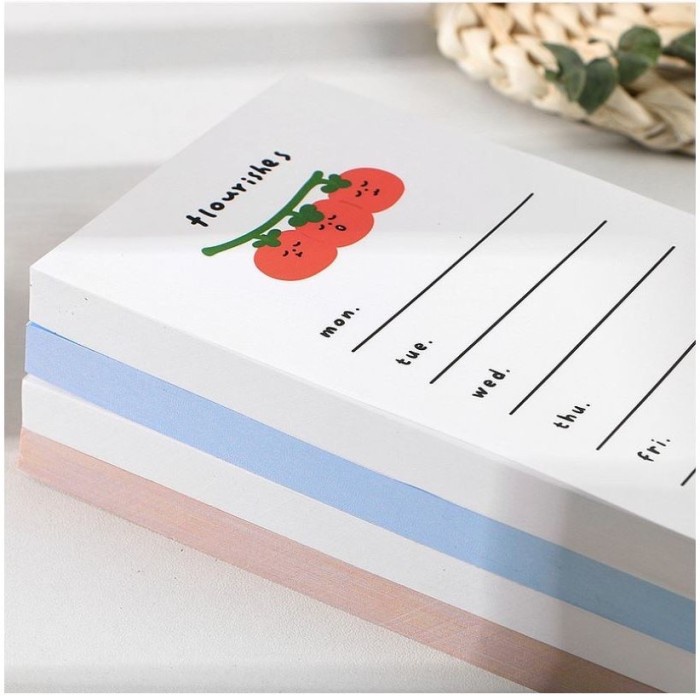 

Cantik Memopad Korea Notepad To Do List Lucu&Imut Isi 50 Lembar Sale!!!