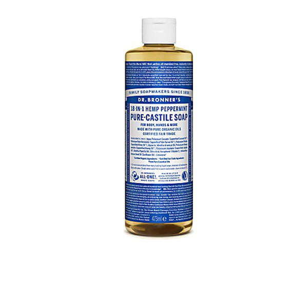 Dr. Bronner's Pure Castile Liquid Soap 946ml - Peppermint
