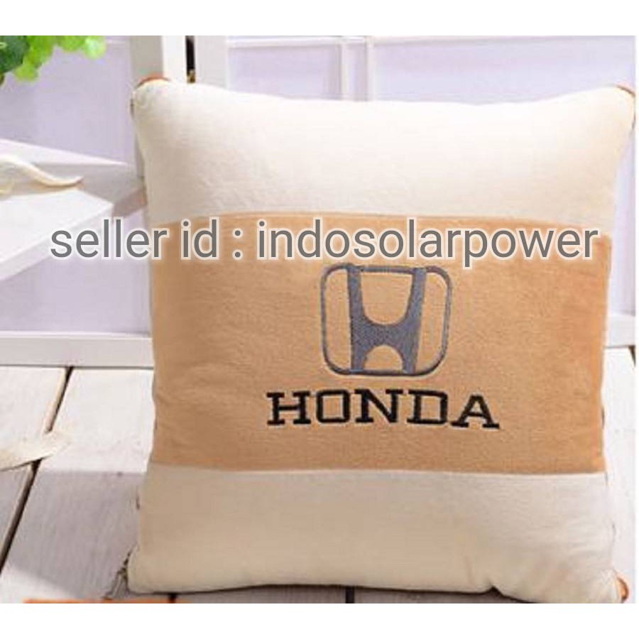 Balmut bantal selimut multi fungsi alas tidur premium aneka logo merk mobil aksesoris interior