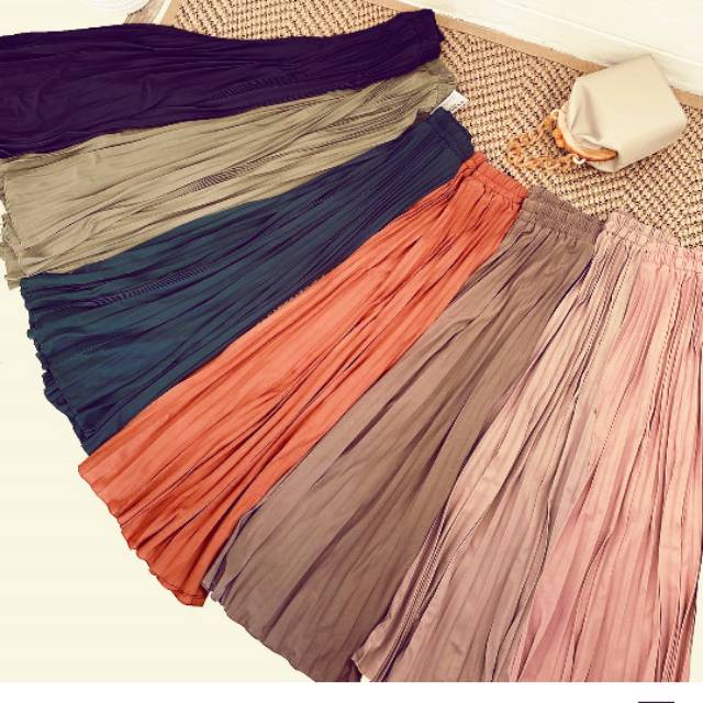 Basic rok pleats by vanilla hijab