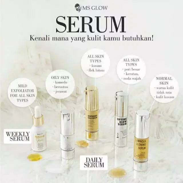 KINDSTORE❤ | SERUM MS GLOW ALL VARIAN | MS GLOW