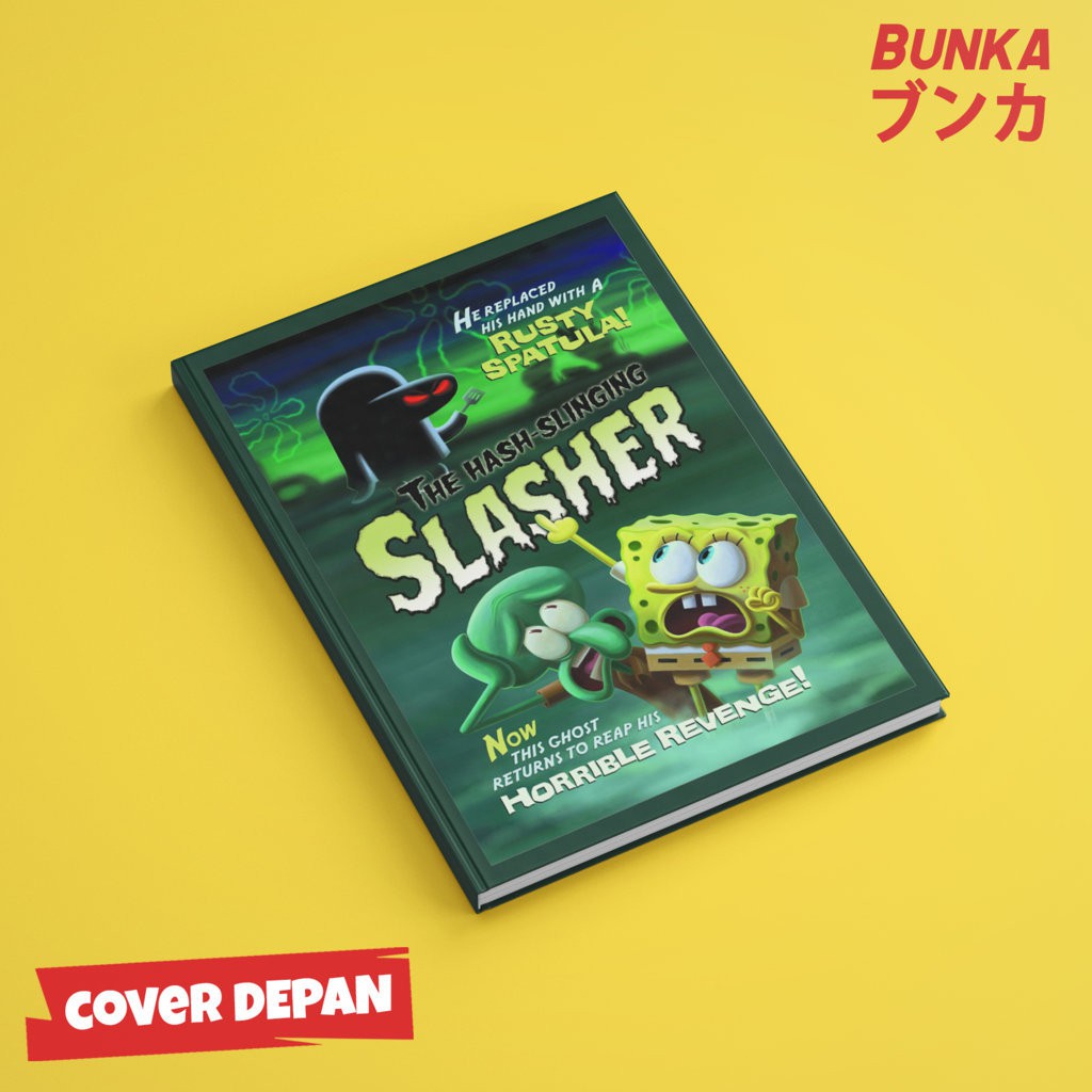 

Notebook Spongebob Horror Series E Hardcover A5 Buku Tulis Catatan Note Agenda Planner Jurnal