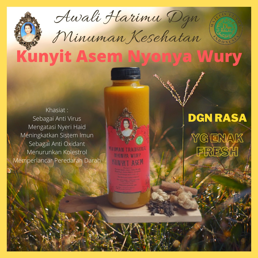 

Kunyit Asem/Kunyit Asem Botol/Minuman Kunyit Asem 500M inl