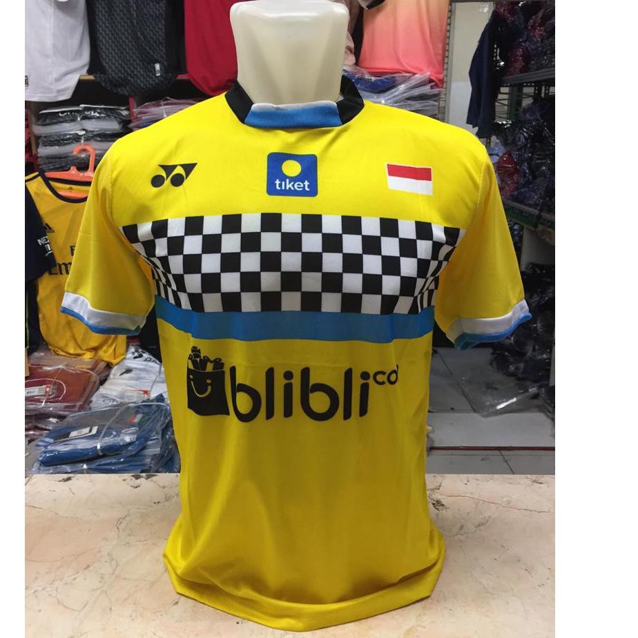 ❆✩Terlaris Baju BADMINTON / BULUTANGKIS Yonex Y.151 Kuning [simbol2]