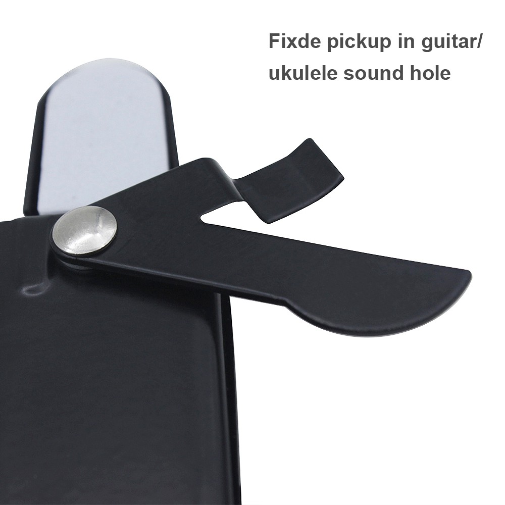 Sound Hole Pickup Amplifier 12 Lubang Bahan Metal Untuk Gitar