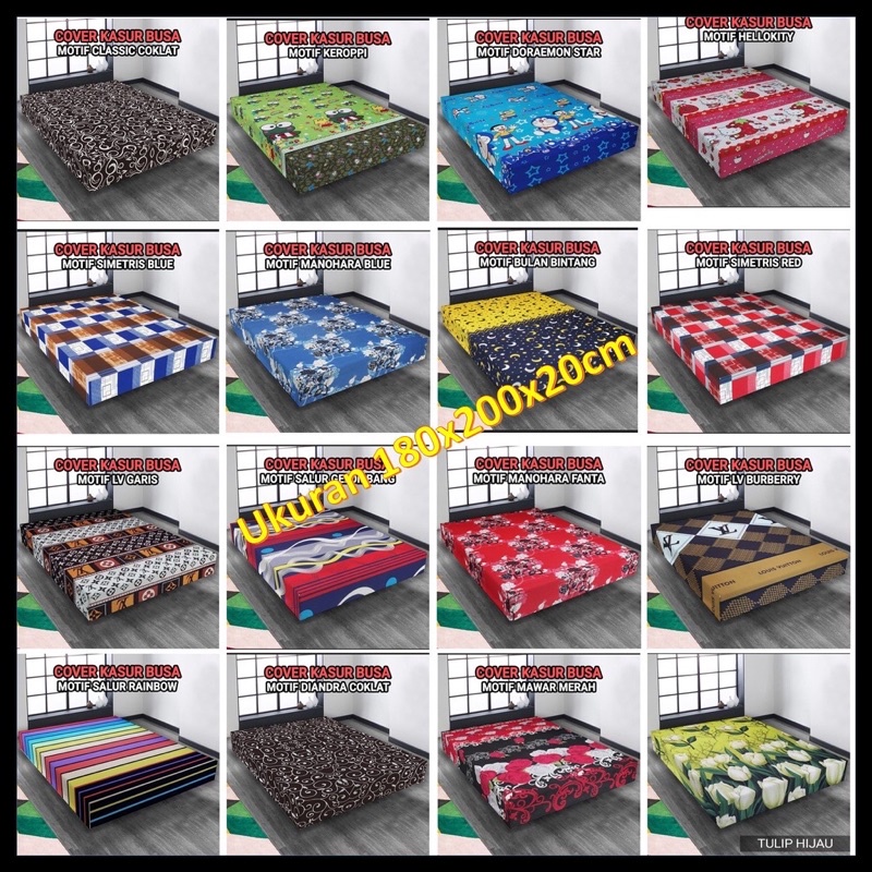 Kasur Busa Quantum D23 ORIGINAL!Garansi 8tahun|tebal 10-20cm
