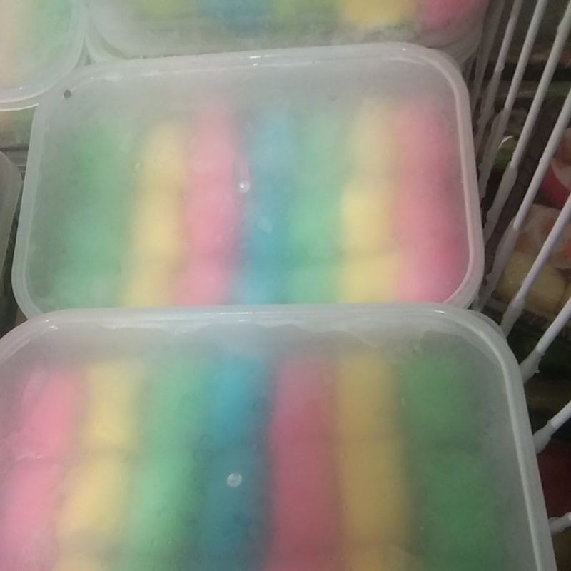 

puncake cream rainbow