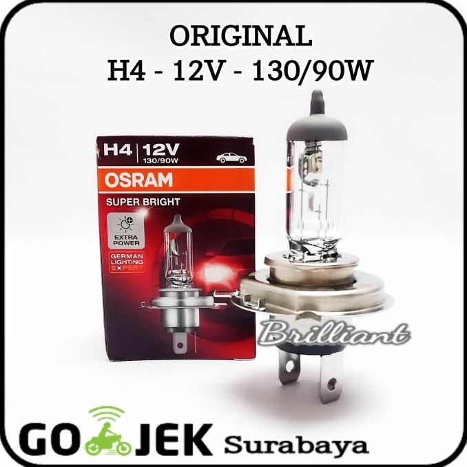 COD Bohlam Halogen H4 OSRAM H4 - 12V - 130/90w ORI