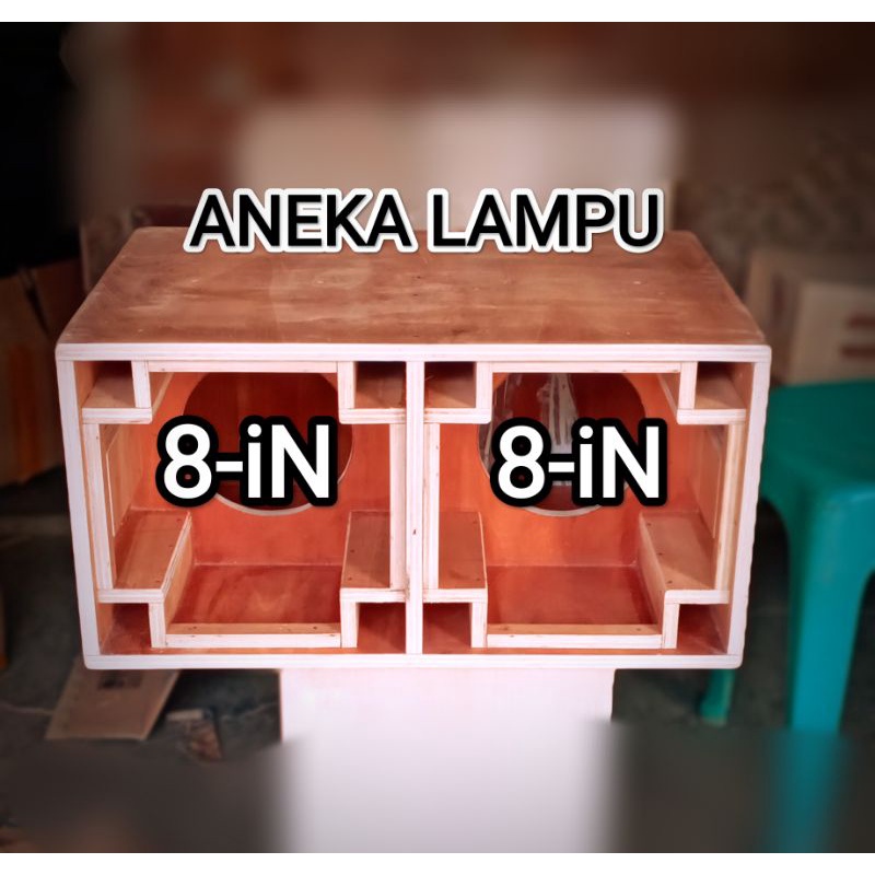 bok speaker planar 8in double miniatur subwoofer