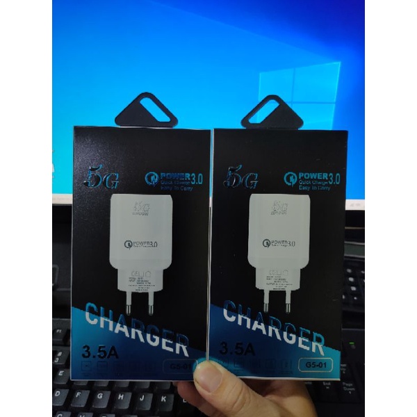 TC TRAVEL CHARGER INFINIX G5-01 3.5A MICRO ORI 99% + PACKING IMPORT