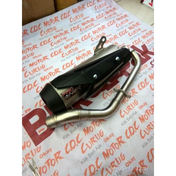 Knalpot Racing Proliner Yamaha Aerox 155 Vva Tipe R S