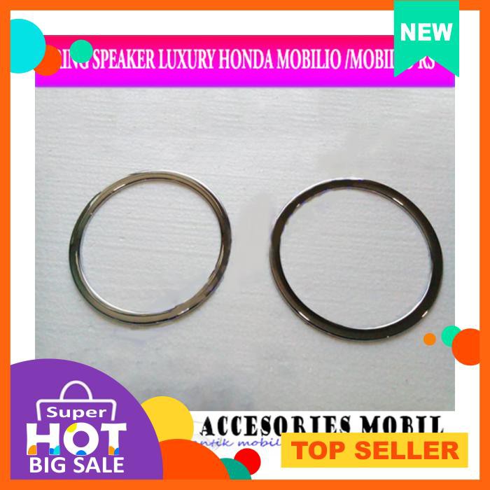 Ring Sepaker Chrome Honda Mobilio, Cover Speaker Chrome Honda Mobilio, Garnish Speaker Honda