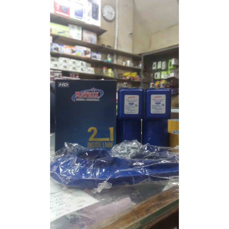 2 in 1 INSIDE LNBF universal digital parabola LNB merk MATRIX