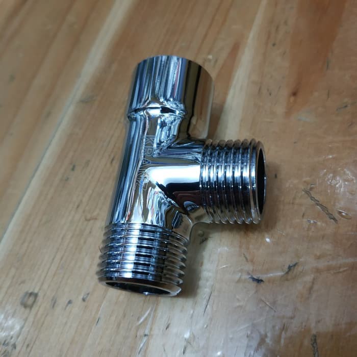 T stainless drat luar dalam 1/2 inch