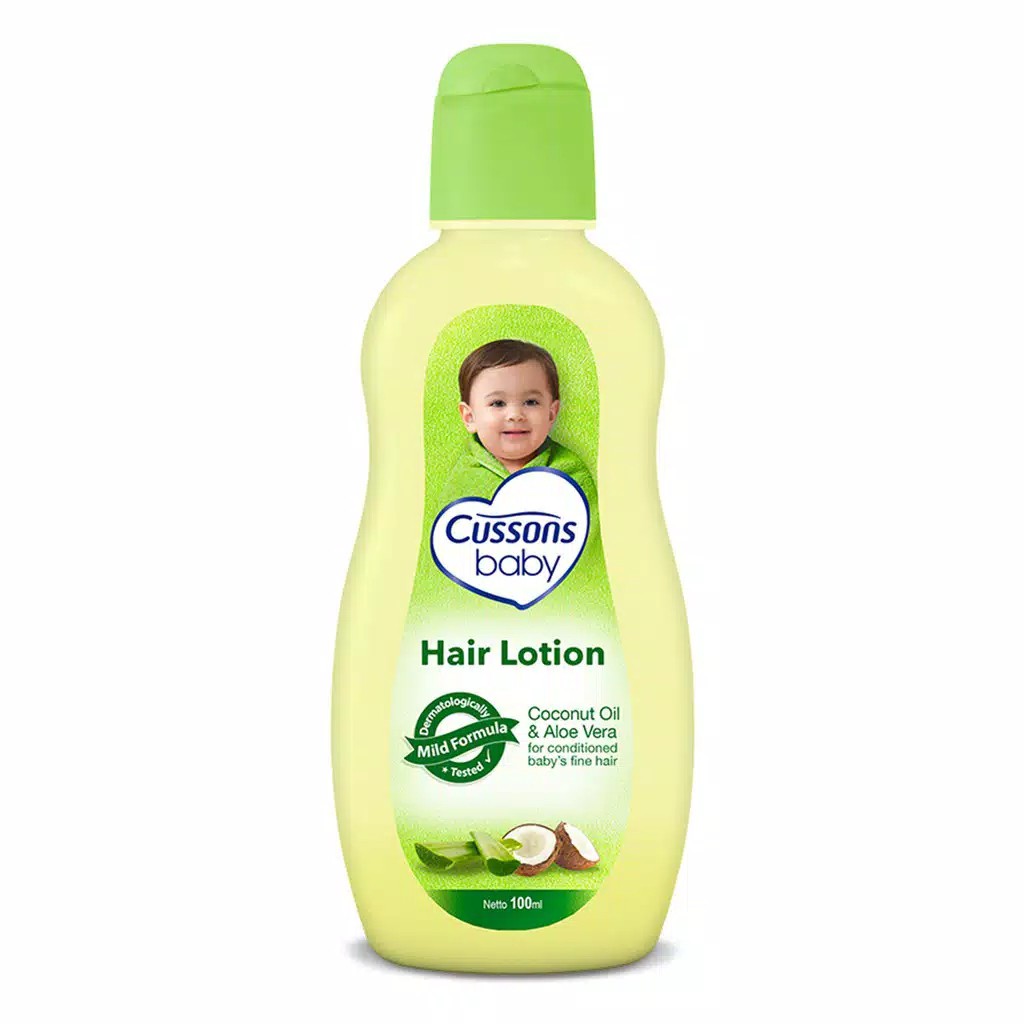 MOMS_ Cussons Baby Hair Lotion 100+100ml LOTION RAMBUT BAYI