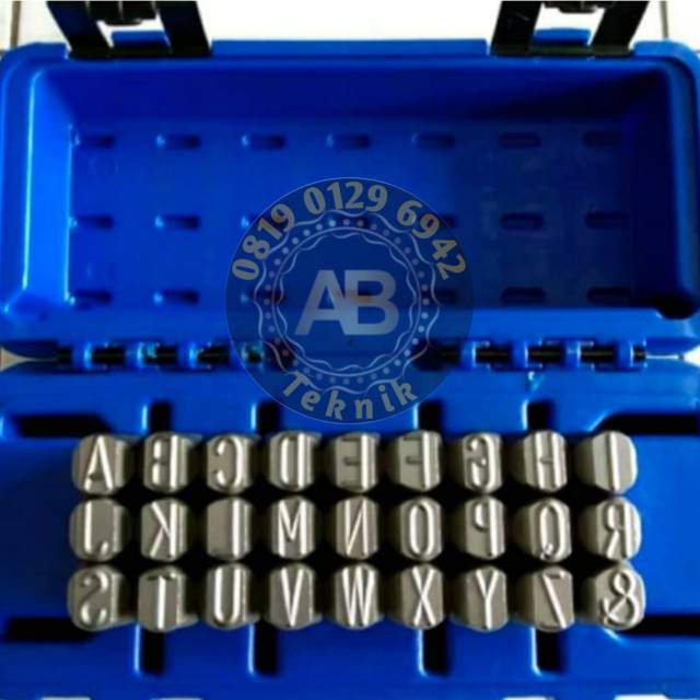 huruf ketok huruf 20 mm masus Germany Stamp Punch Letter Set Alat ketok Huruf Ketok huruf