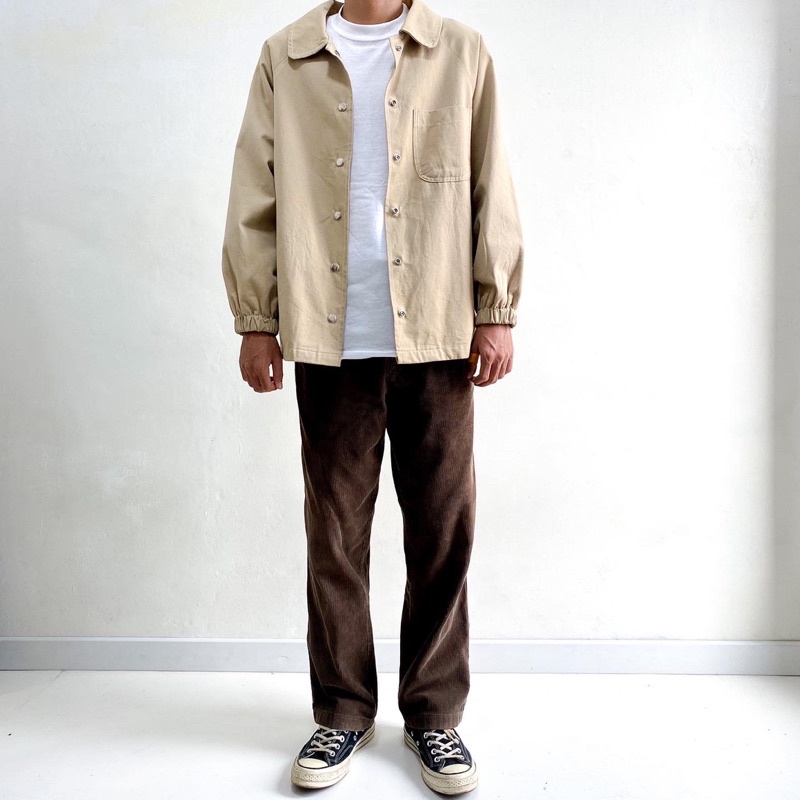 W. Closet coach jacket khakis