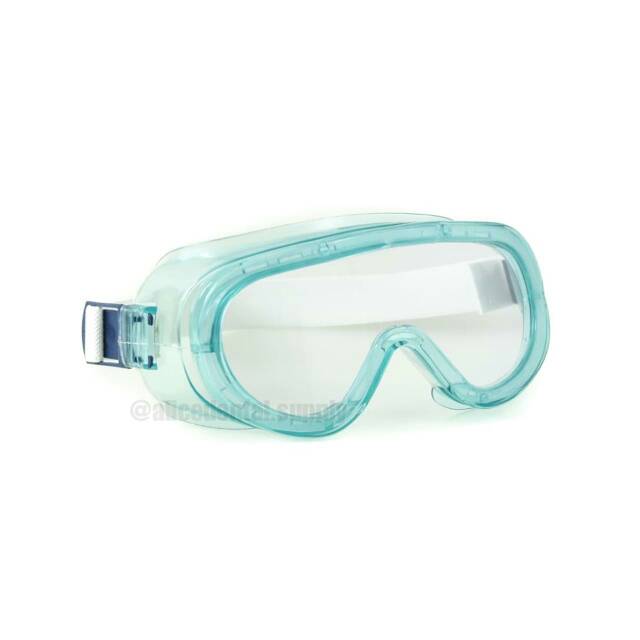 Medical safety goggle glasses google glass APD kacamata pelindung kaca mata medis BESAR krisbow