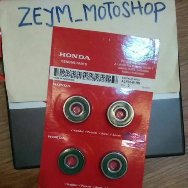 bearing 6201 RS Honda lahar roda depan vario beat supra x 125 harga per 1 pcs