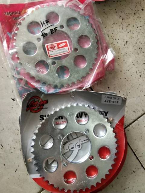 gear belakang jupiter z,fiz-r,rx king,vega,mx &quot;44,45,46 47&quot;428