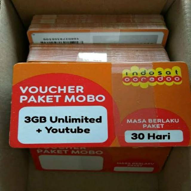 data indosat im3 3GB+ Unlimited youtube