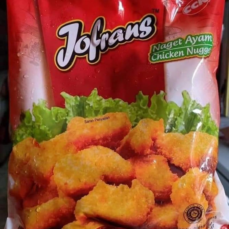 

Jofrans chicken nugget 500gr