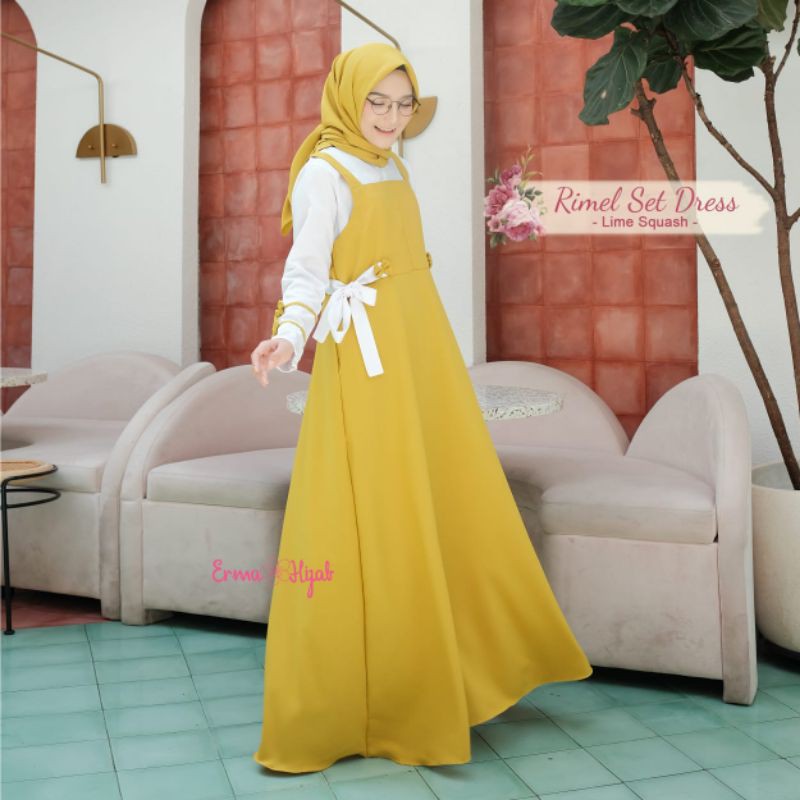 RIMEL SET DRESS ORI BY ERMA HIJAB