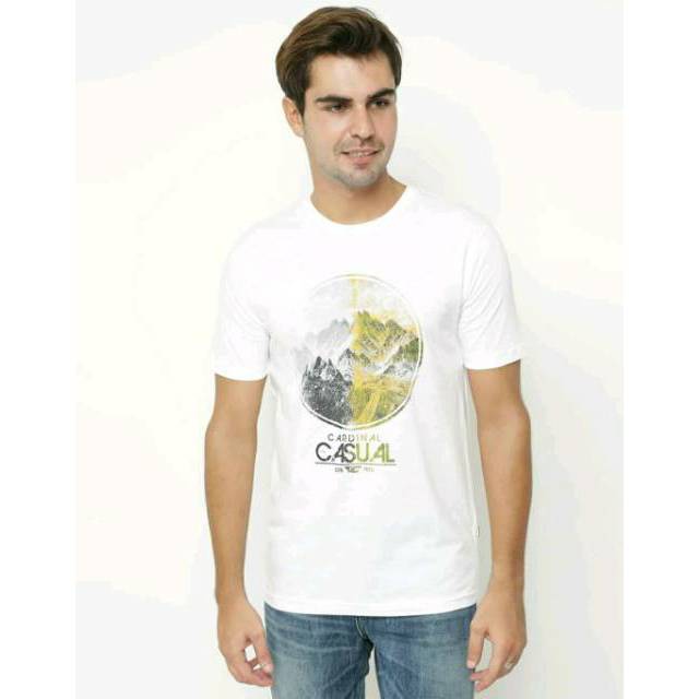 Cardinal Casual kaos pria