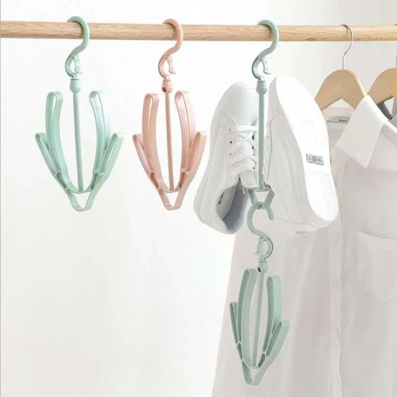 Hanger Sepatu Sendal -  Gantungan Sepatu Sendal / Jemuran Sepatu / Hanger Sepatu Warna - Warni Murah