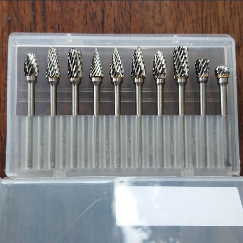 Mata tuner 10pcs mata bor cun set porting baja ukir rotary grinder