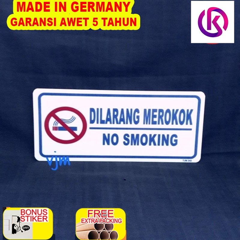 

Murah Plat Acrylic Dilarang Merokok (20x95cm)