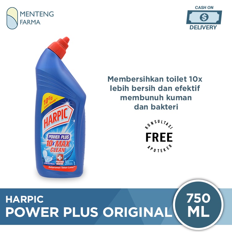 Harpic Power Plus Original 750 ML - Cairan Pembersih Toilet