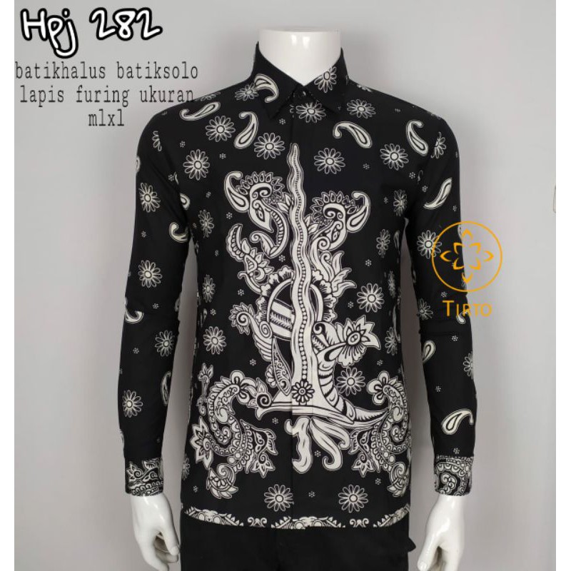 BAJU BATIK KERIS PRIA LENGAN PANJANG