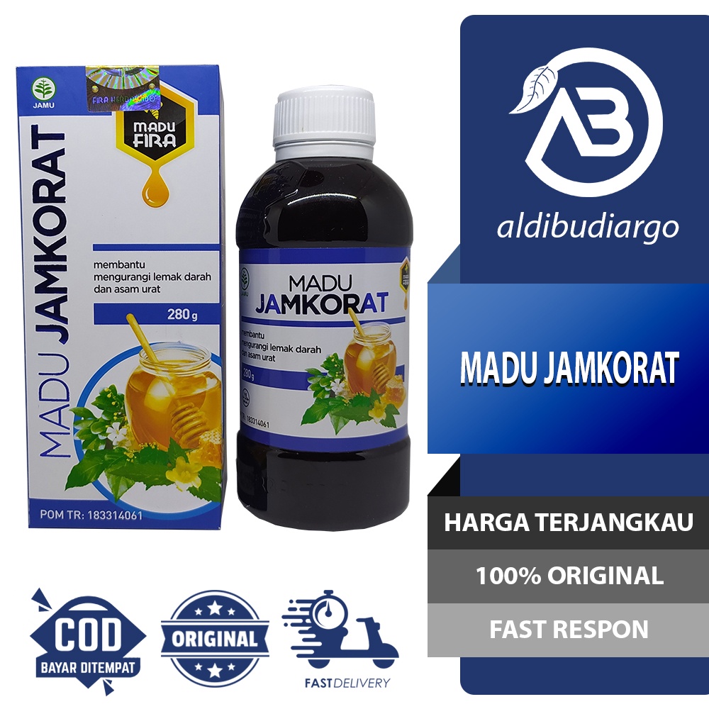 

MADU JAMKORAT MADU FIRA UNTUK ASAM URAT 280 GRAM