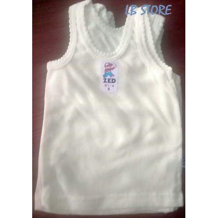 Singlet Bayi Zedkids kaos dalam Zed kids