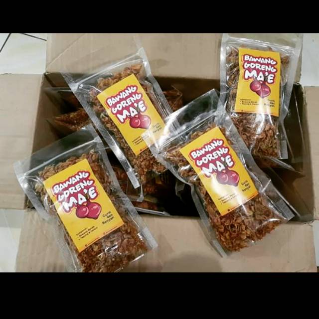 

Bawang goreng renyah dan gurih
