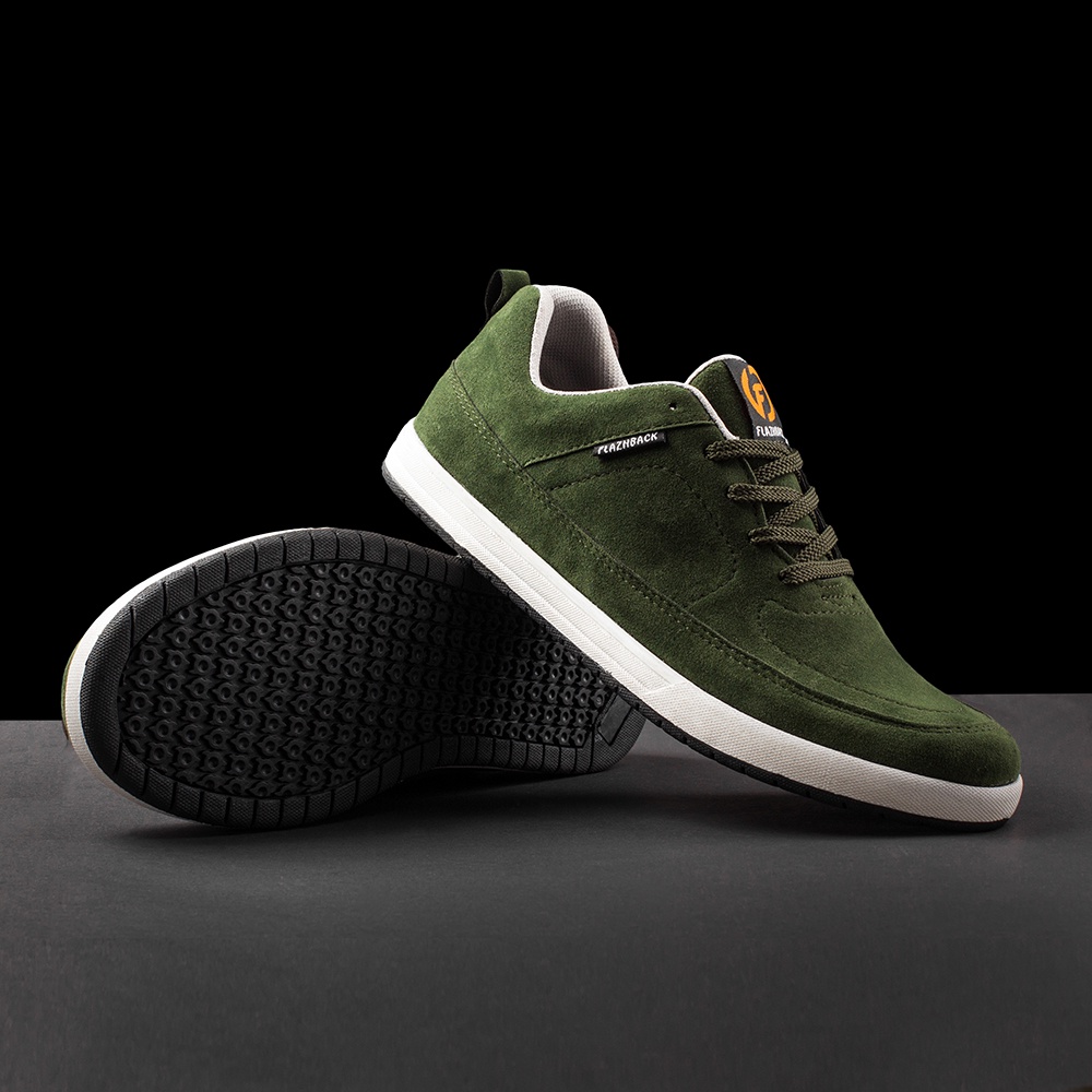 CHARLES GREEN |ManNeedMe x FLAZHBACK| Sepatu Sneakers Pria Casual Shoes ORIGINAL