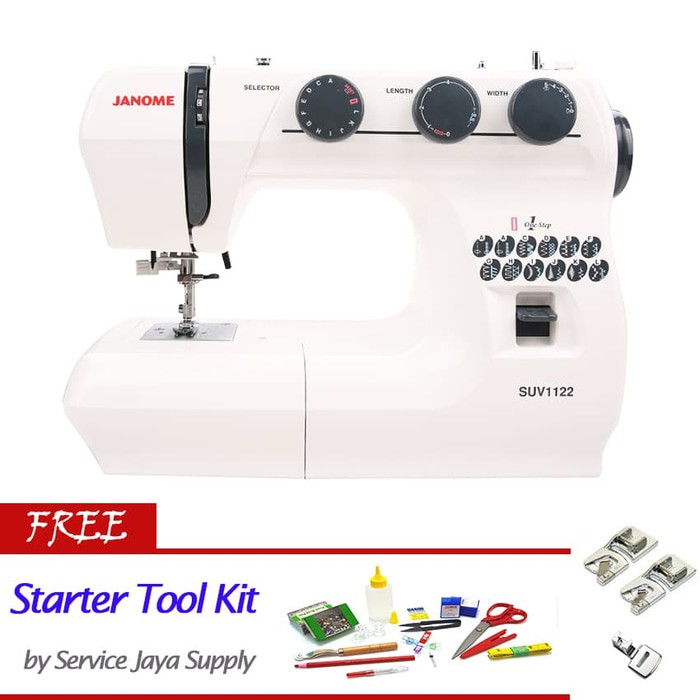 TA | JANOME SUV 1122 Mesin Jahit Portable Multifungsi