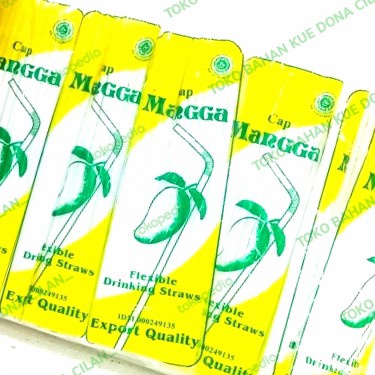 

sedotan flexible mangga putih / sedotan tekuk / sedotan plastik tokomaju1625