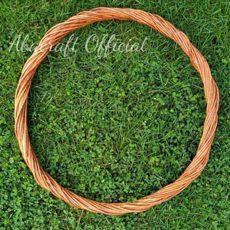 RING ROTAN DIAMETER 50CM