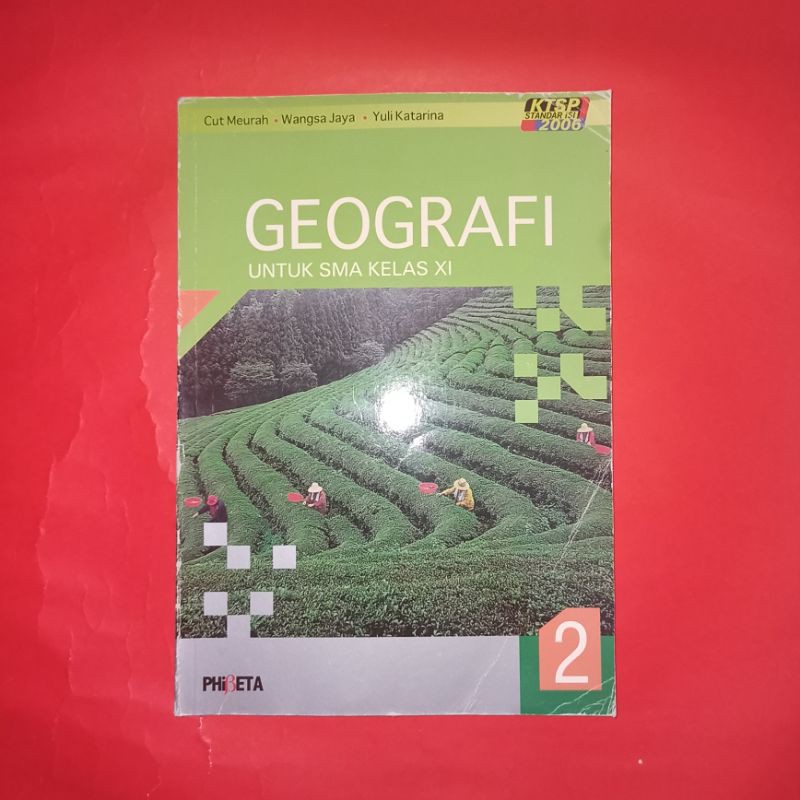 buku pelajaran geografi SMA kelas 2 phibeta KTSP