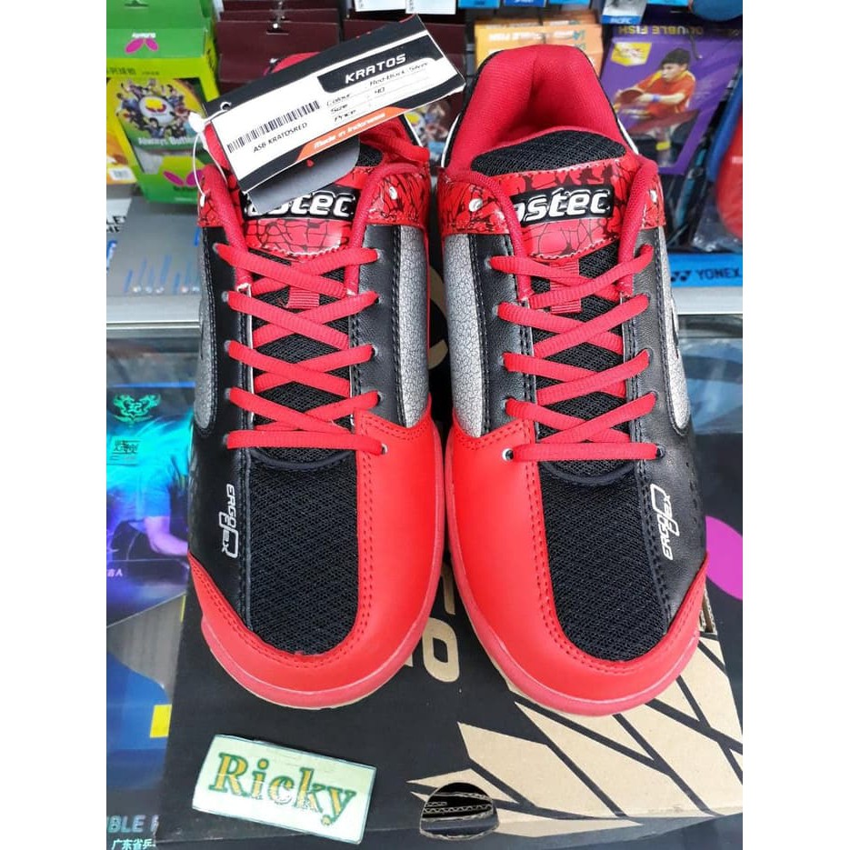 Sepatu Badminton Astec Kratos Red