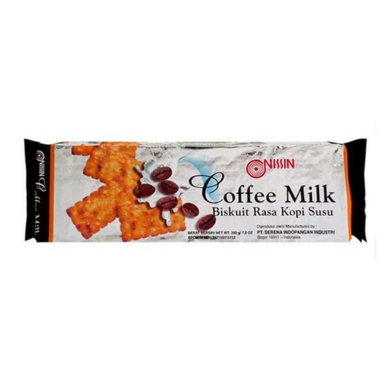 

Nissin coffee milk biskuit rasa kopi susu 200g