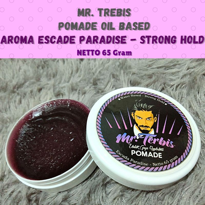 Grosir Pomade Waterbased Mr Trebis Paket 16 Pcs Free Sisir